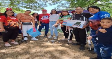 Entregan ayudas sociales a familias de Iribarren en el estado Lara