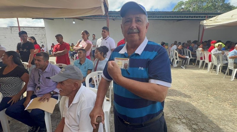 Saime otorga cédulas de identidad en Tumeremo límite con el Esequibo