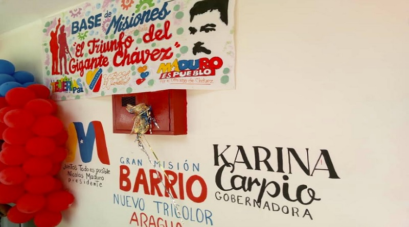 Inauguran base de misiones en el municipio Santos Michelena
