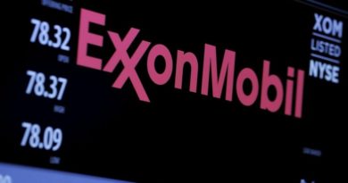 ExxonMobil en caída libre tras baja de acciones por tercer día consecutivo