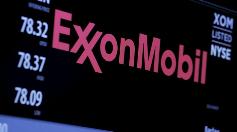 ExxonMobil en caída libre tras baja de acciones por tercer día consecutivo