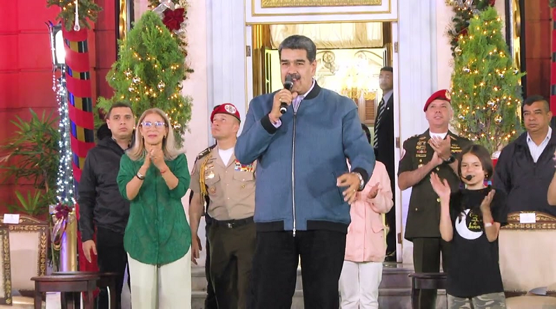 Jefe de Estado envía a familia venezolana bendiciones ante llegada del Niño Dios