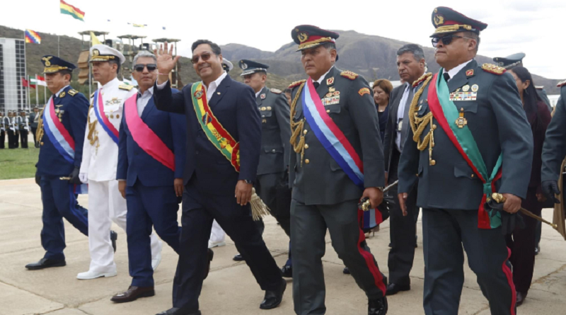Presidente Arce alerta ante amenazas internas y externas que atenta a la democracia