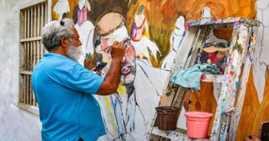 Inauguran Festival Internacional de Muralismo Ciudad Mural en Coro