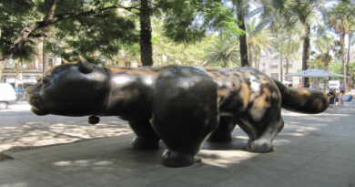 El Gato de Fernando Botero será expuesto en la Galería de Arte Nacional