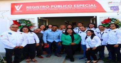 Reinauguran Registro Público Especial de la GMVV en Caracas