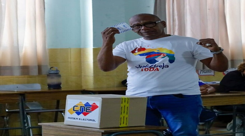 Cultores ejercieron su derecho al voto por la defensa de la Guayana Esequiba