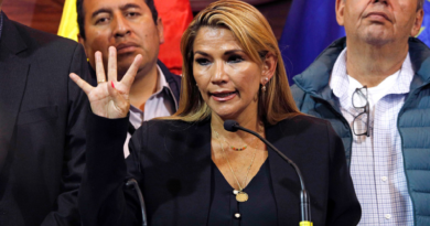 TSJ de Bolivia ratifica condena contra Jeanine Áñez