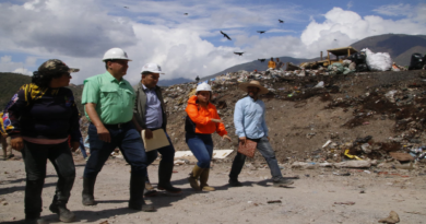 Inspeccionan vertedero Lomas del Calvario en Mérida