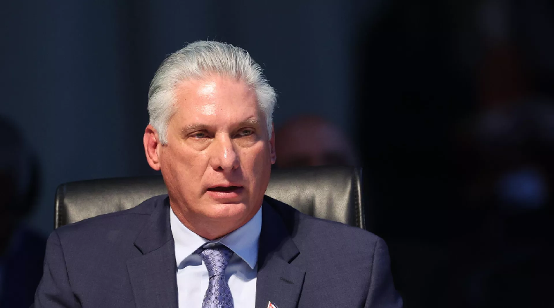 Presidente Díaz-Canel califica a Israel de "Estado terrorista"