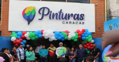 Inauguran tienda de Pinturas Caracas en parroquia Santa Rosalía