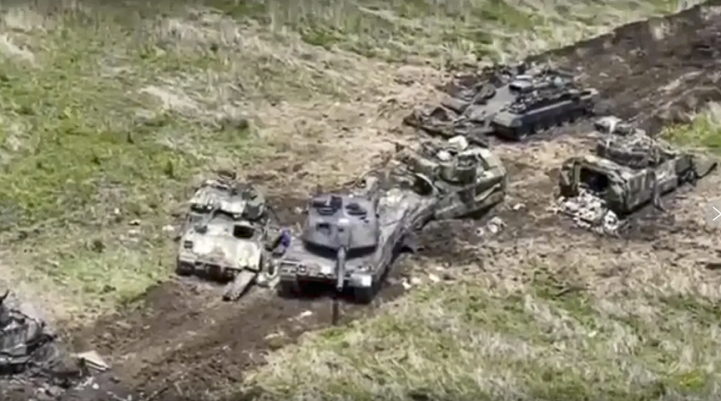 Rusia destruye armamento estadounidense en Ucrania