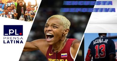 Yulimar Rojas y Ronald Acuña puntean en encuesta deportiva de Prensa Latina