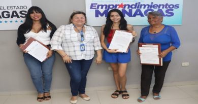 Fondeem entrega finiquitos a 18 emprendedores monaguenses