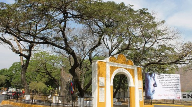 Juramento del Samán de Güere promesa de amor y lealtad a El Libertador