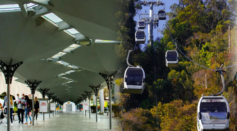 Caraqueños y turistas disfrutaron del Teleférico de Caracas este 25D