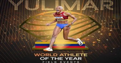 Yulimar Rojas obtiene Premio Atleta del Año para eventos de campo 2023