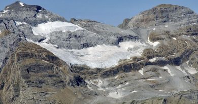 Glaciar rocoso pirenaico de La Paúl se desplaza casi 40 centímetros al año