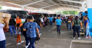 Movilizan 132 mil 343 pasajeros por el Terminal Terrestre de Maturín