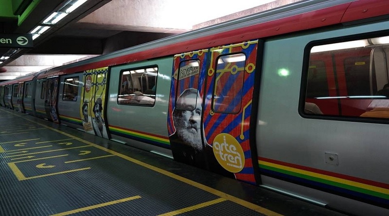 Ministro Araguayán denuncia situación irregular en el Metro de Caracas