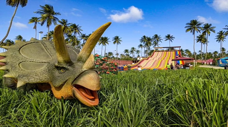Inauguran Dino Park Jurassico para el disfrute del pueblo en Falcón