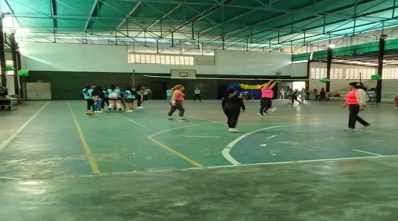 Docentes participan en Juegos Magisteriales del municipio Caripe en Monagas