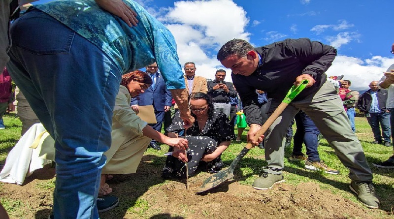 Siembran Árbol de Gernika como símbolo de hermandad entre Venezuela y España