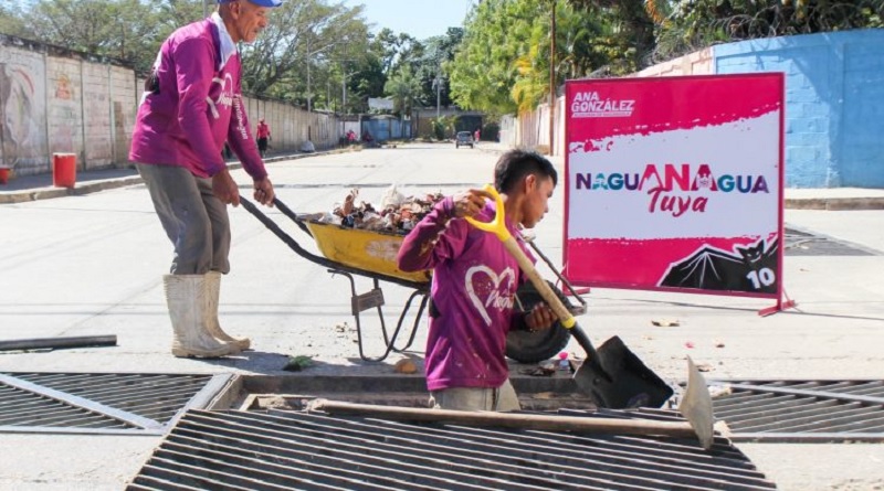 Realizan operativo de limpieza en el municipio Naguanagua de Carabobo