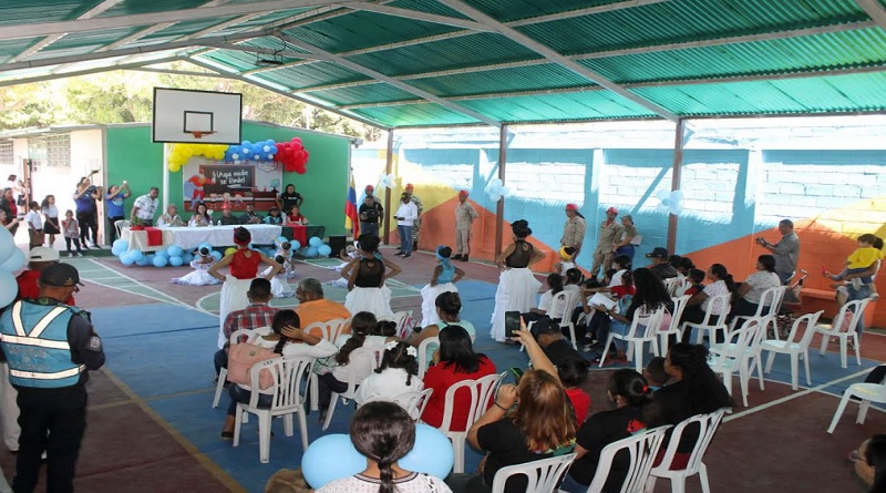Favorecen a más de 290 niños con la rehabilitación de una escuela en Carabobo