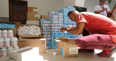 Entregan 350 mil tabletas de medicamentos en Monagas