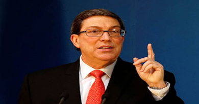 Canciller cubano advierte que cambio climático pone en riesgo al mundo