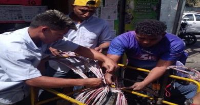 Personal de Cantv recupera telecomunicaciones en sectores de Caracas