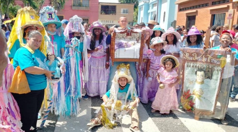 Festejan en Yare la XIV llegada del niño Jesús de Curiepe