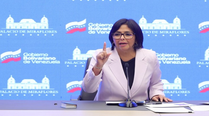 Delcy Rodríguez: Guyana viola el derecho internacional para favorecer a la Exxon Mobil