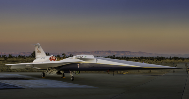 NASA presenta su avión supersónico silencioso X-59