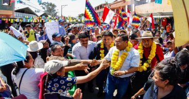 Presidente Luis Arce inaugura nuevo sistema de riego en Oruro
