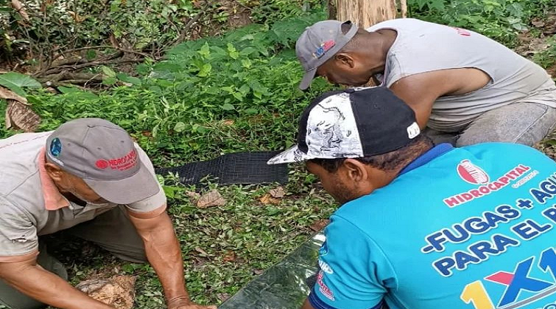 Reparan averías en sistema hídrico de Miranda a través del 1x10