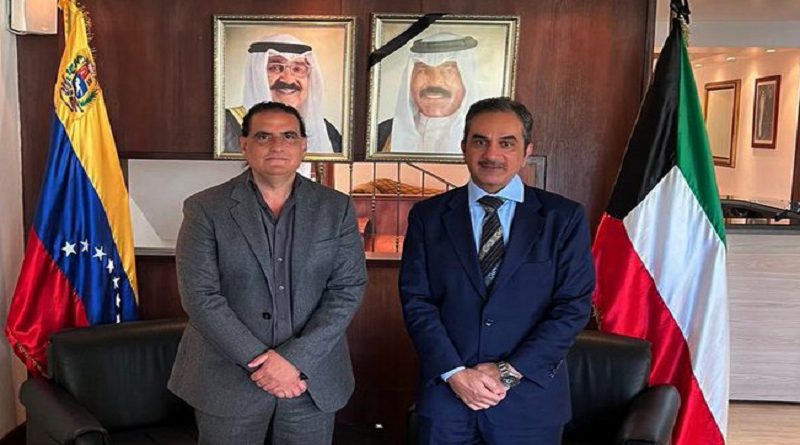 Venezuela afianza cooperación estratégica de inversión con Kuwait