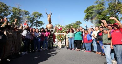 Rinden honores a Juana la Avanzadora en el estado Monagas