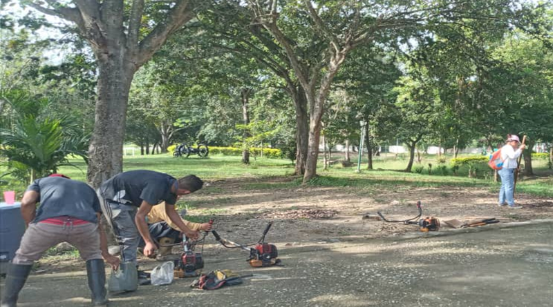 Renuevan espacios del parque ecológico de La Variante en Santa Lucía