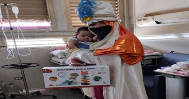 Reyes Magos llevan alegría a pacientes de hospital universitario Dr. Ángel Larralde