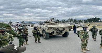 Estados de Mercosur condenan violencia de grupo criminales en Ecuador