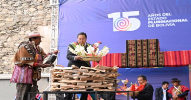 Venezuela saluda al pueblo de Bolivia en el Día del Estado Plurinacional