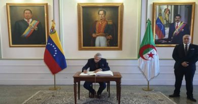 Venezuela y Argelia reafirman agenda bilateral de cooperación productiva