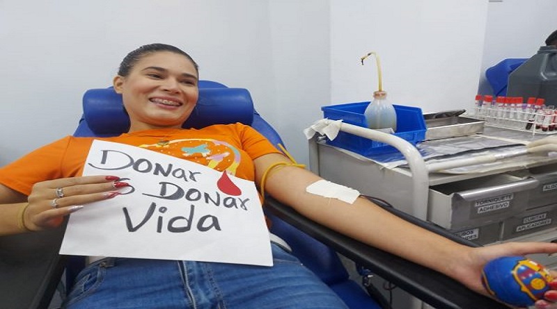 Realizan jornada de donación de sangre en Cardiológico Infantil Latinoamericano
