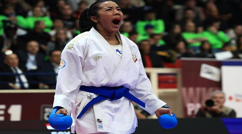 Yorgelis Salazar brilla en París tras titularse campeona del Open de Karate 2024