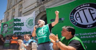 Asociación Argentina de Trabajadores públicos confirma paro de 24 horas contra Milei