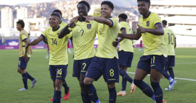 Ecuador derrota 3-0 a Colombia en partido inicial del Preolímpico Suramericano 2024