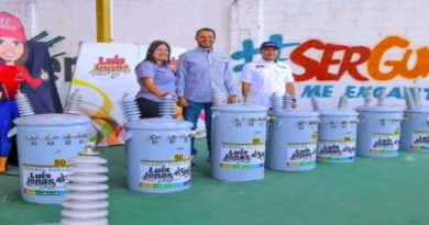 Entregan luminarias led a comunidades del municipio Iribarren en Lara