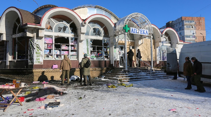 Rusia denuncia ataque terrorista ucraniano contra civiles en Donetsk